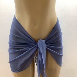 Zuliana Mesh Sarong Skirt Made in USA. New With Tags